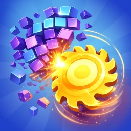 Pixel Pop Saw: Color Jam icon